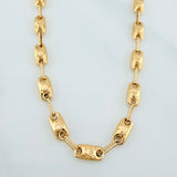 Cadena Rustica Corona 12.45 g / 24 in / 4.2 mm Oro Amarillo 18K