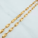 Cadena Rustica Corona 12.45 g / 24 in / 4.2 mm Oro Amarillo 18K