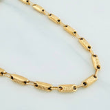 Cadena Rustica Tribal 13.9 g / 24 1/2 in / 3.5 mm Oro Amarillo 18K