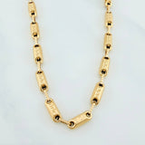 Cadena Rustica Tribal 13.9 g / 24 1/2 in / 3.5 mm Oro Amarillo 18K