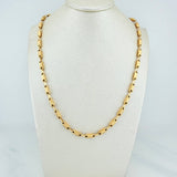 Cadena Rustica Tribal 13.9 g / 24 1/2 in / 3.5 mm Oro Amarillo 18K