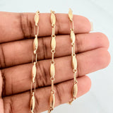 Rustic Link Chain 10.55 g / 24 1/2 in / 4 mm 18K Yellow Gold