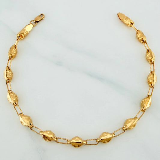 Pulso Rustico X 4.85 g / 7 3/4 in / 4.15 mm Oro Amarillo 18K