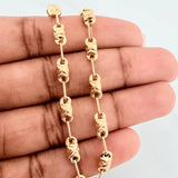 Rustic Bracelet X 4.85 g / 7 3/4 in / 4.15 mm 18K Yellow Gold