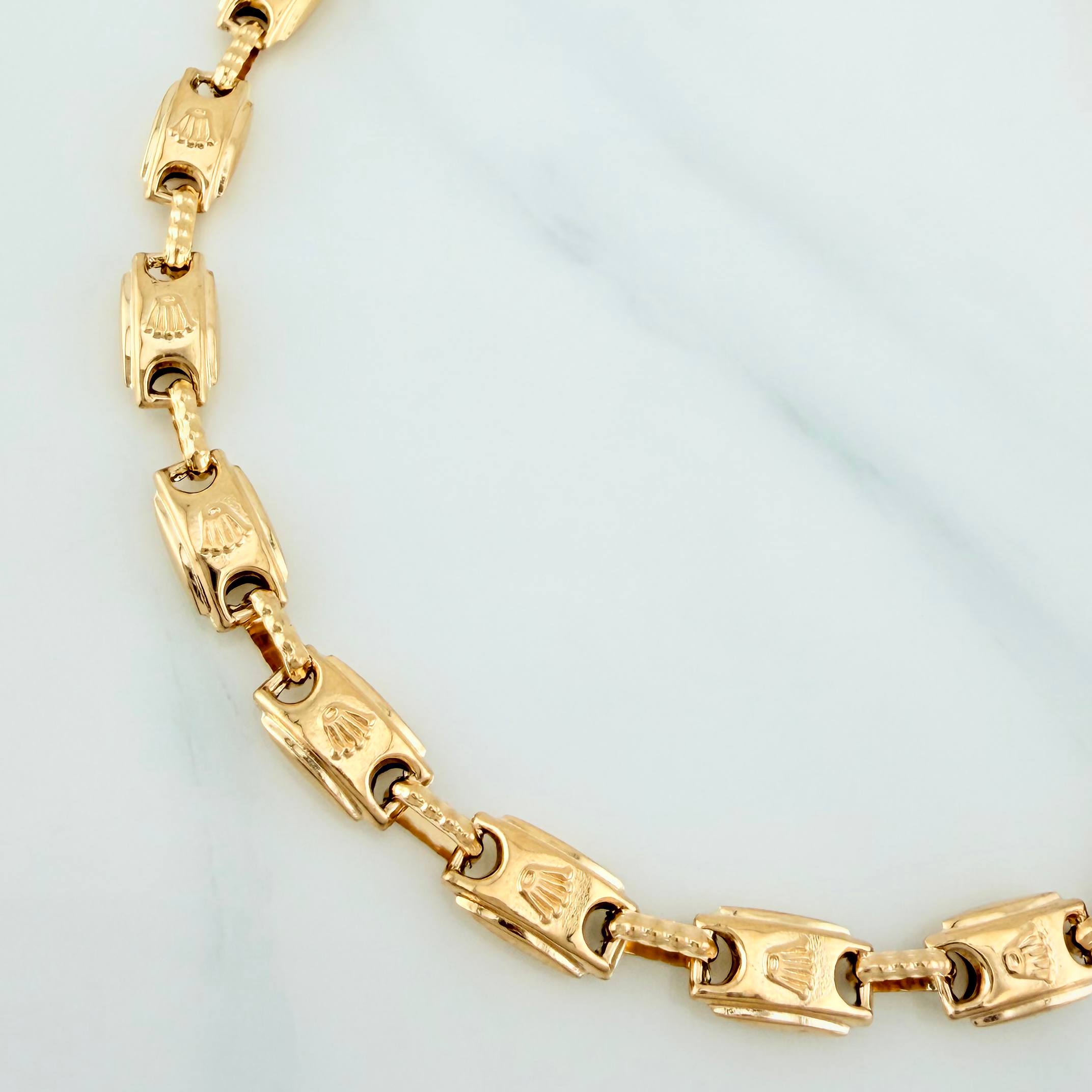 Pulso Rustico Corona 7 g / 8 1/4 in / 5.6 mm Oro Amarillo 18K