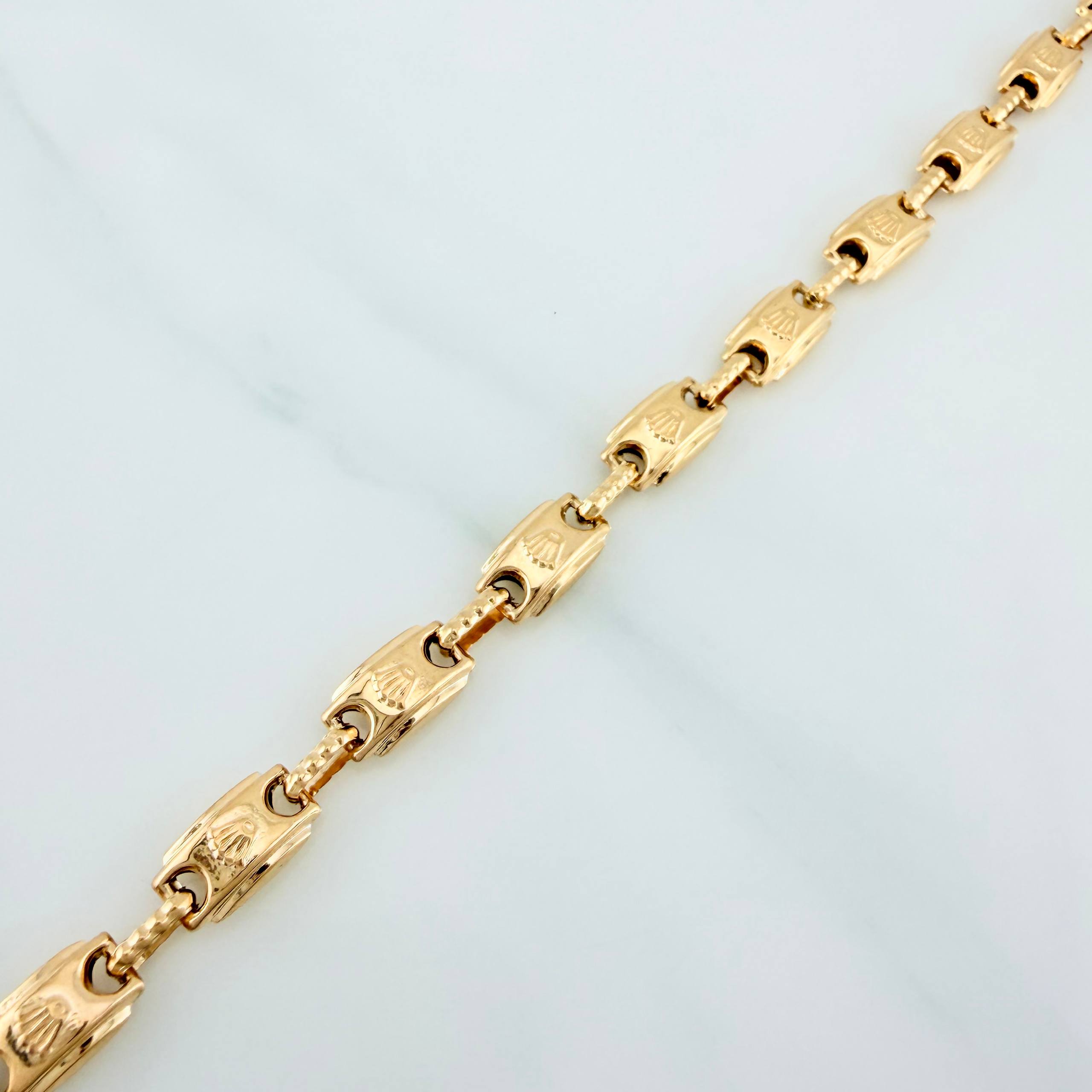 Pulso Rustico Corona 7 g / 8 1/4 in / 5.6 mm Oro Amarillo 18K