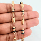 Rustic Bracelet Crown 4.7 g / 8 in / 4.5 mm Yellow Gold 18K
