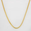 Venetian Chain 14.1g / 24 in / 1.85mm Two-Tone Yellow White 18K