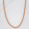 Franco Chain 13.85g / 24 in / 2.57mm Rose Gold 18K