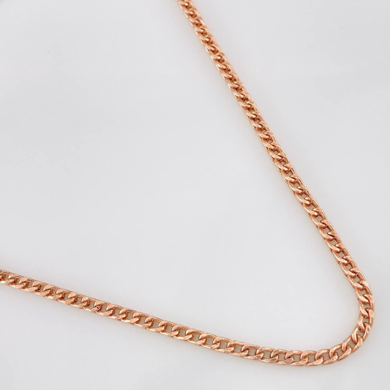 Franco Chain 13.85g / 24 in / 2.57mm Rose Gold 18K