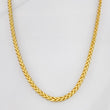 Cadena Franco 19.6g / 26 in / 3.27mm Dos Oros Amarillo Blanco 18K