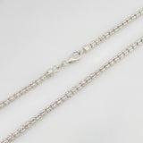 Cadena Ice 15.9g / 24 in / 2.14mm Oro Blanco 18K