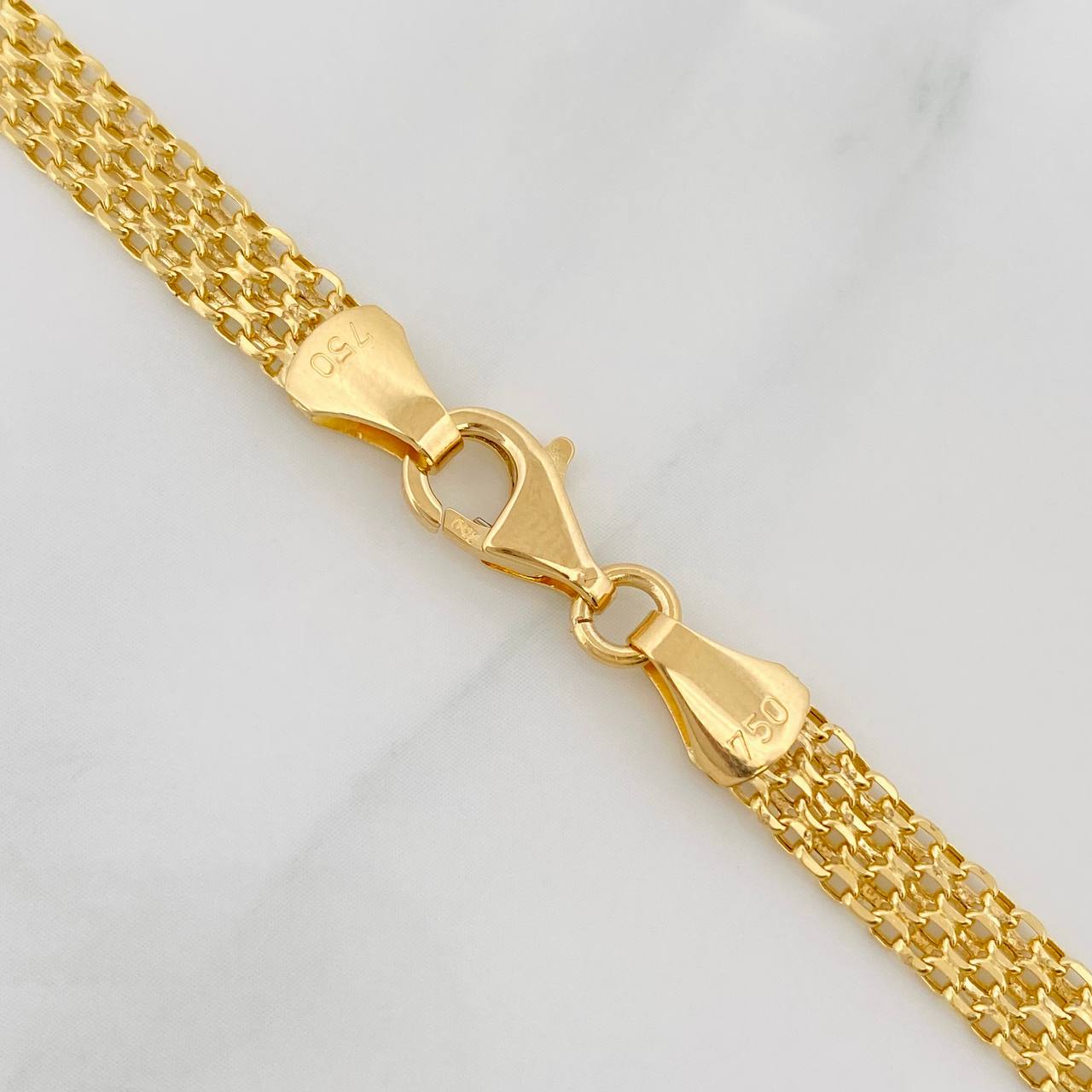 Cadena China 8.3g / 24 in / 5.3mm Oro Amarillo 18K
