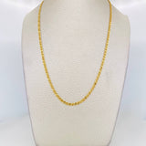 Mariner Chain 2.8g / 20 in / 2.7mm Yellow Gold 18K