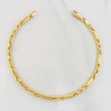 Rope Bracelet Special 6.55g / 8 1/4 in / 3.41mm Yellow Gold 18K