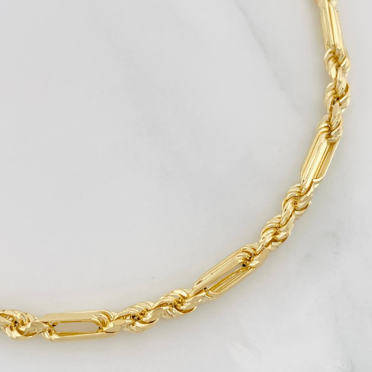 Rope Bracelet Special 6.55g / 8 1/4 in / 3.41mm Yellow Gold 18K