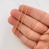 Cadena China 1.75g / 20 in / 1.05mm Oro Amarillo 18K