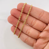 Cadena Lazo 3.1g / 20 in / 2.15mm Oro Amarillo 18K