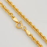 Cadena Lazo 4.2g / 18 in / 2.6mm Oro Amarillo 18K
