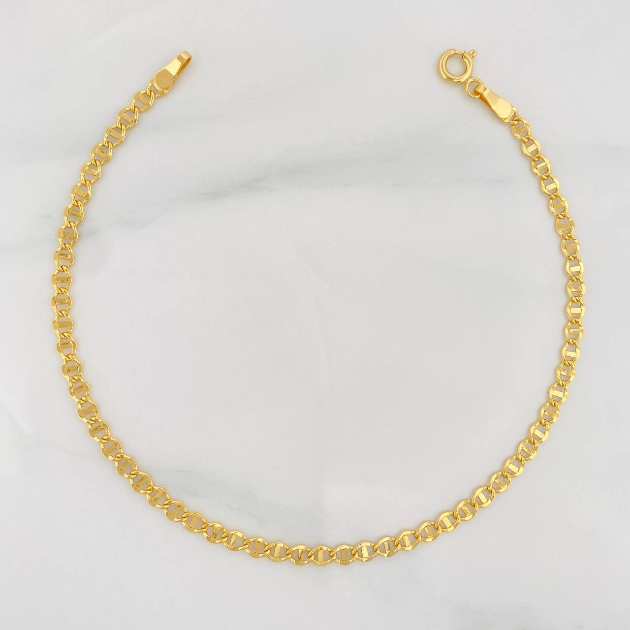 Bracelet Marinero 1.25g / 7 1/2 in / 2.75mm Yellow Gold 18K