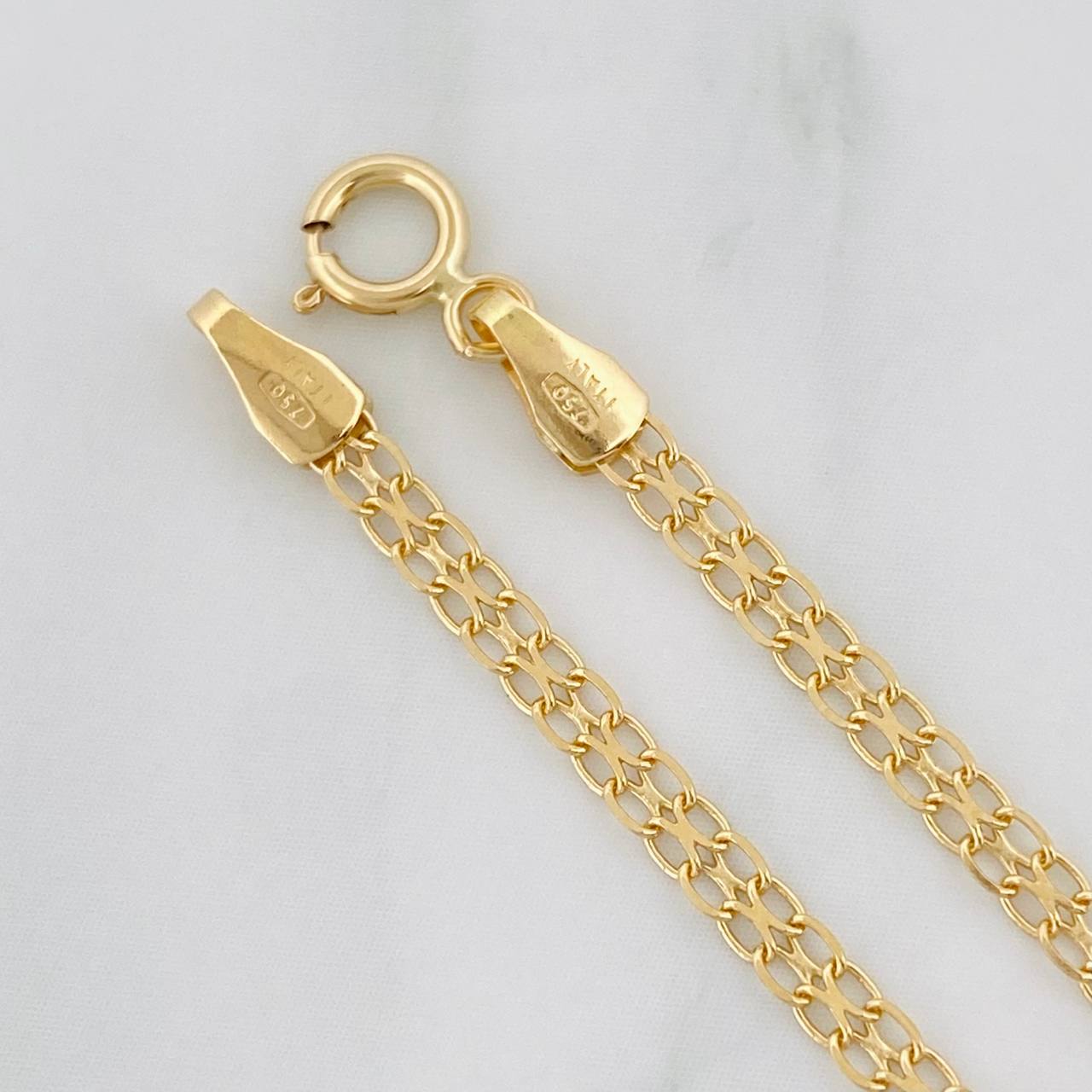 Pulso Chino 1.5g / 7 1/2 in / 2.25mm Oro Amarillo 18K