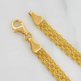 Bismark Bracelet 2.75g / 7 in / 4.6mm Yellow Gold 18K