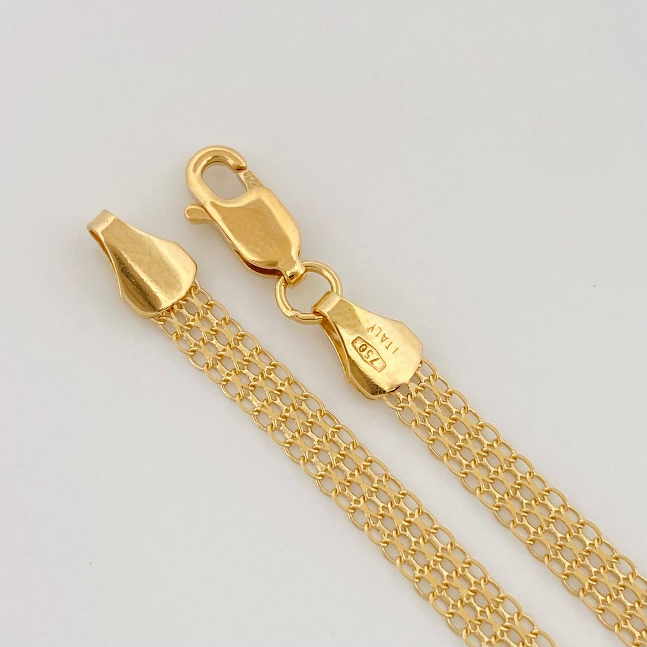 Pulso Chino 2.45g / 7 1/2 in / 3.6mm Oro Amarillo 18K
