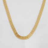 Bismark Chain 4.5g / 18 in / 3.75mm Yellow Gold 18K