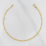 Pulso Figaro 0.7g / 7 1/2 in / 1.8mm Oro Amarillo 18K