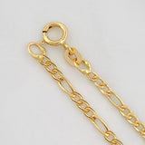 Pulso Figaro 0.65g / 7 1/2 in / 1.7mm Oro Amarillo 18K