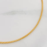 Bracelet Cordon 1.65g / 7 3/4 in / 1.4mm Yellow Gold 18K