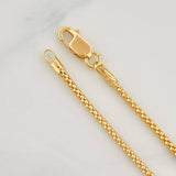 Bracelet Cordon 1.65g / 7 3/4 in / 1.4mm Yellow Gold 18K