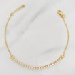 Pulso Modulable Tennis Aro Seguido 1.9g / 7 1/2 in - 6 3/4 in / 2.05mm Oro Amarillo 18K