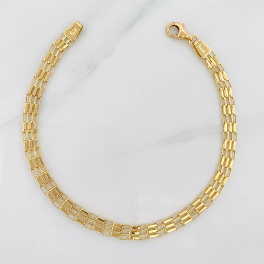 Bracelet Links 5.2g / 7 1/4 in / 4.5mm Yellow Gold 18K