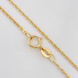 Cadena Garibaldi 2.2g / 20 in / 1.1mm Oro Amarillo 18K