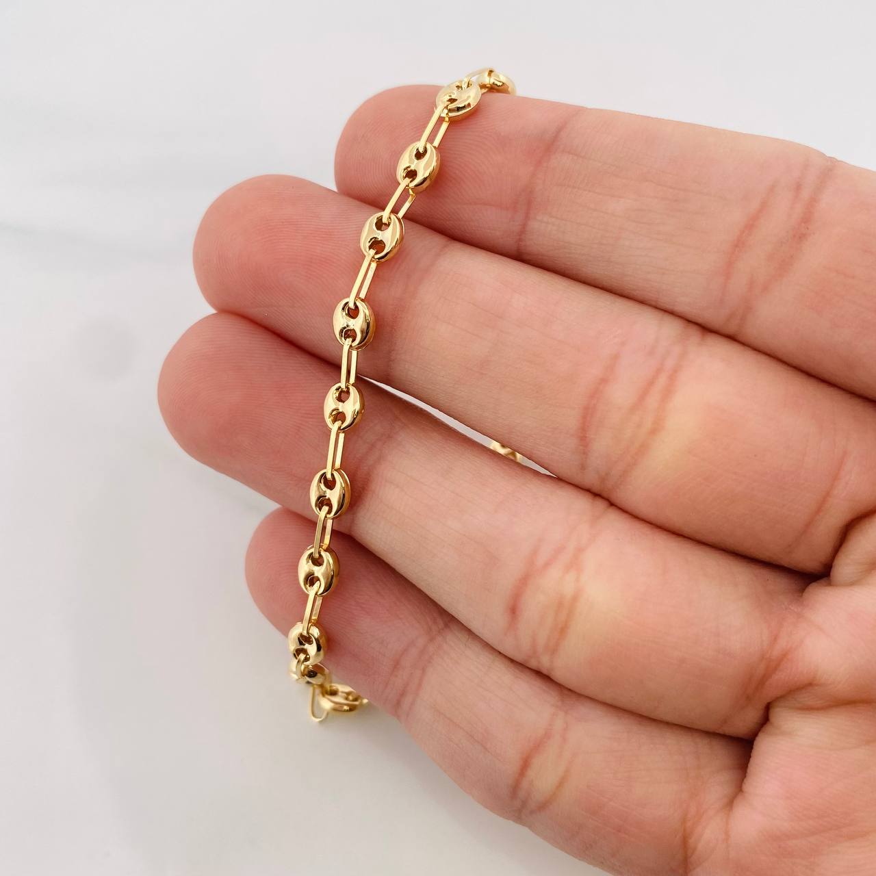 Anklet GC 2.55g / 10 1/4 in / 3.1mm Yellow Gold 18K