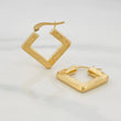 Candongas Rombo 2.35g / 3/4 in Oro Amarillo 18K