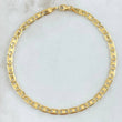 Pulso Plano 2.55gr / 20cm / 3.5mm Liso Oro Amarillo +3 18K