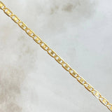 Pulso Plano 1.35gr / 19cm / 2.5mm Liso Oro Amarillo +3 18K