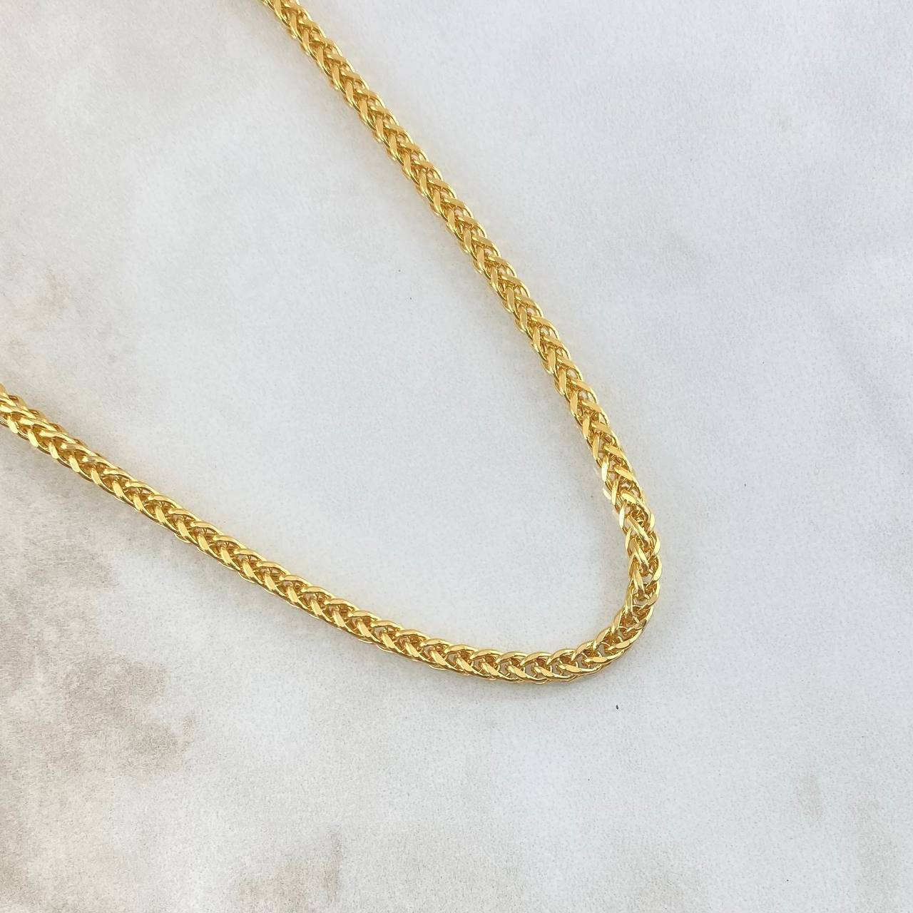 Cadena Franco 9.55gr / 50cm / 2.6mm Oro Amarillo +4 18K