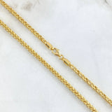 Cadena Franco 9.55gr / 50cm / 2.6mm Oro Amarillo +4 18K