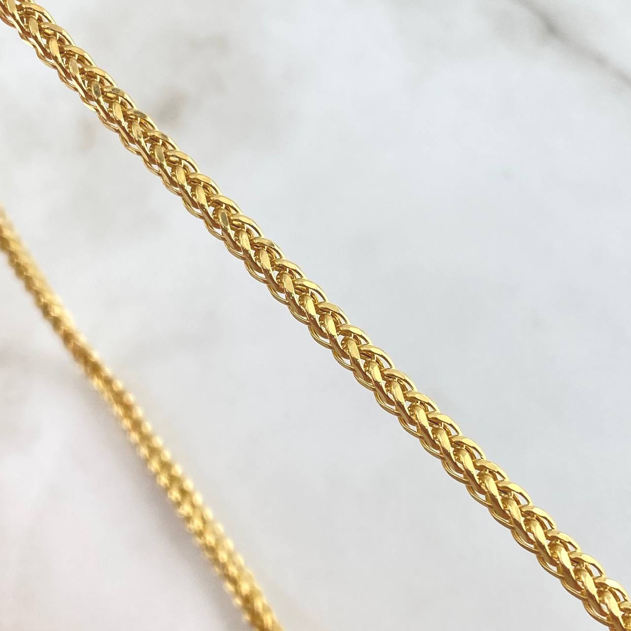 Cadena Franco 9.55gr / 50cm / 2.6mm Oro Amarillo +4 18K