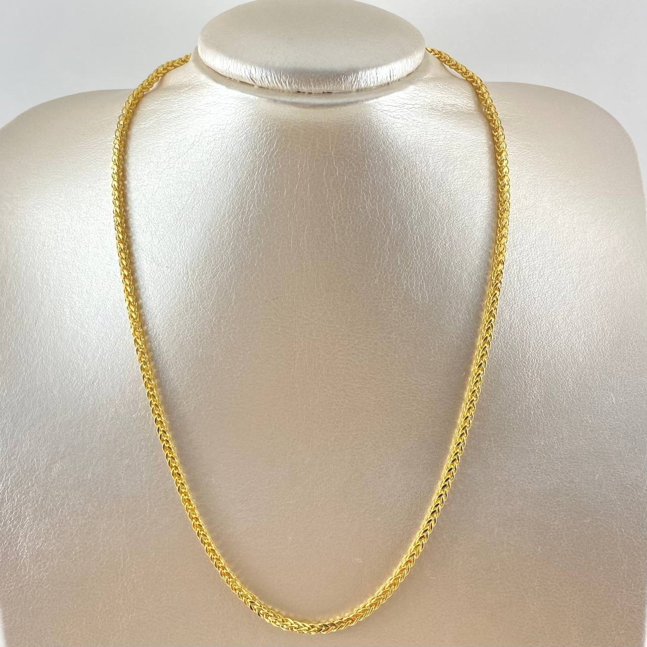 Cadena Franco 9.55gr / 50cm / 2.6mm Oro Amarillo +4 18K
