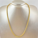 Cadena Franco 9.55gr / 50cm / 2.6mm Oro Amarillo +4 18K