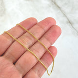 Cadena Franco 4.6gr / 60cm / 1.1mm Oro Amarillo +4 18K