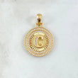 Pendant Medal Letter C 4.6gr / 3cm / 18K Yellow Gold