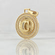 Pendant Medal Letter C 4.6g / 1 1/4 in 18K Yellow Gold