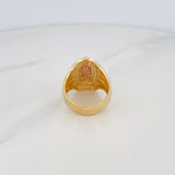 Virgin Guadalupe Ring 12.15g / Size 11 1/4 Yellow Gold 18K