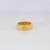 Anillo Correa Corona 5.4g / T10 Oro Amarillo 18K