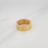 Medusa Ring 13.7g / Size 10 3/4 Two-Tone Yellow White Gold 18K